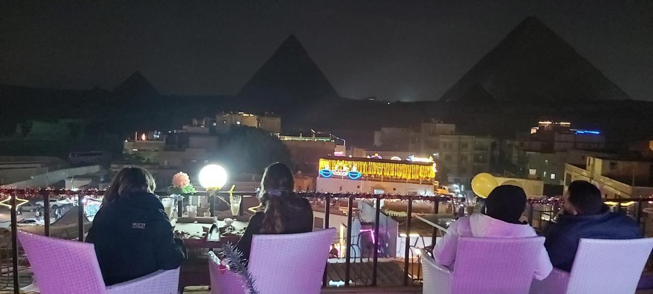 Golden Pyramids View Guest House Kafret el-Gabal Eksteriør billede